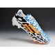 2014/2015 Adidas Chaussures de foot adizero F50 TRX FG Noir Blanc Orange Bleu