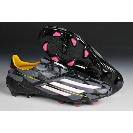 2015 Adidas Chaussures de foot F50 Adizero Messi TRX FG SYN Noir Blanc