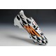 Adidas Chaussure de foot F50 Adizero Messi TRX FG homme Noir Blanc Orange