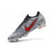 Nike Mercurial Vapor XII Elite FG Chaussures de Foot Pas Cher - Blanc Rouge Noir