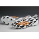 Adidas Chaussure de foot F50 Adizero Messi TRX FG homme Noir Blanc Orange