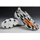 Adidas Chaussure de foot F50 Adizero Messi TRX FG homme Noir Blanc Orange