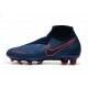 Nike Phantom Vision Elite DF FG Chaussure - Fully Charged Bleu