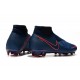 Nike Phantom Vision Elite DF FG Chaussure - Fully Charged Bleu