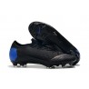 Crampons Nouveau Nike Mercurial Vapor 12 Elite FG ACC Noir Bleu Orange