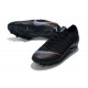 Crampons Nouveau Nike Mercurial Vapor 12 Elite FG ACC Noir Bleu Orange