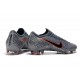 Crampons Nouveau Nike Mercurial Vapor 12 Elite FG ACC Gris Noir Orange