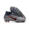 Nike Nouveau Chaussures Mercurial Superfly 6 Elite FG Gris Noir
