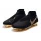 Nike Phantom Vision Elite DF FG Chaussure - Noir Or