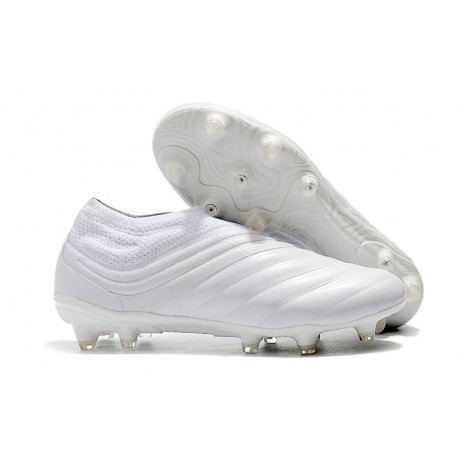 Chaussures De Football Adidas Copa 19+ FG Blanc