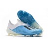 Nouvelles - Chaussures Football adidas X 18+ FG - Bleu Blanc Noir