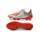 adidas X 19.1 FG Crampon de Foot Homme Gris Rouge