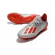 adidas X 19.1 FG Crampon de Foot Homme Gris Rouge