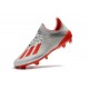 adidas X 19.1 FG Crampon de Foot Homme Gris Rouge