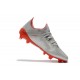 adidas X 19.1 FG Crampon de Foot Homme Gris Rouge