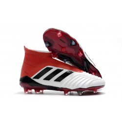 Nouveau Chaussures de Foot Adidas Predator 18+ FG Brun Blanc