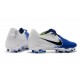 Chaussure de Foot Nike Phantom VNM Elite FG Bleu Blanc