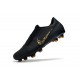 Chaussure de Foot Nike Phantom VNM Elite FG Noir Or