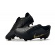 Chaussure de Foot Nike Phantom VNM Elite FG Noir Or