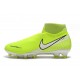 Nike Phantom Vision Elite DF FG Chaussure - Volt Blanc