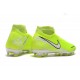 Nike Phantom Vision Elite DF FG Chaussure - Volt Blanc
