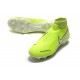 Nike Phantom Vision Elite DF FG Chaussure - Volt Blanc