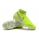 Nike Phantom Vision Elite DF FG Chaussure - Volt Blanc