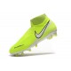 Nike Phantom Vision Elite DF FG Chaussure - Volt Blanc
