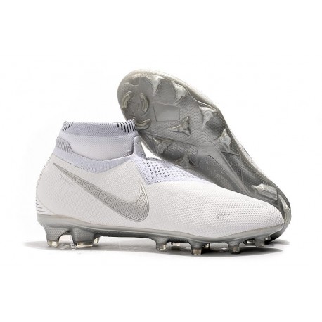 Nike Phantom Vision Elite DF FG Chaussure - Blanc