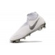 Nike Phantom Vision Elite DF FG Chaussure - Blanc