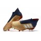 adidas Chaussure Neuf Predator 19+ FG - Or Argent Rouge