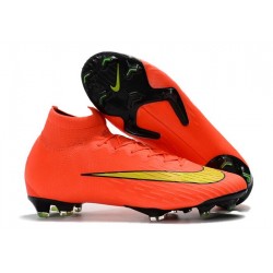 2015 Nike Mercurial Superfly 4 FG Crampons de Football Punch Or Noir
