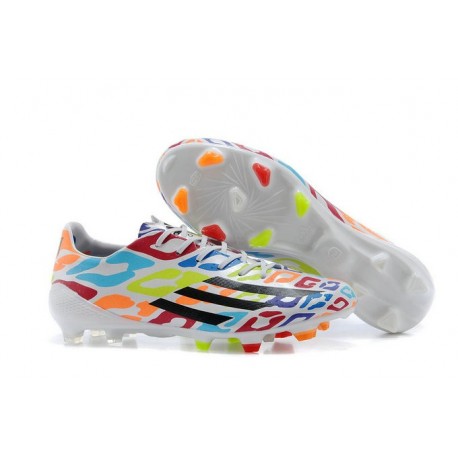 2014/2015 Adidas Chaussures de foot adizero F50 TRX FG Coloré Anniversaire