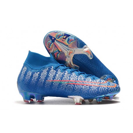 Nike Mercurial Superfly VII 360 FG Chaussures - Ronaldo Shuai Bleu