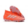 Chaussures Football Adidas Predator 19.1 FG Orange Blanc