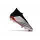 Chaussures Football Adidas Predator 19.1 FG Argent Noir Rouge