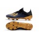 adidas X 19.1 FG Crampon de Foot Homme Bleu Noir Or