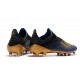 adidas X 19.1 FG Crampon de Foot Homme Bleu Noir Or