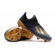 adidas X 19.1 FG Crampon de Foot Homme Bleu Noir Or