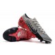 Crampons Nike Mercurial Vapor 13 Elite FG - NJR Chromé Noir Rouge Platine