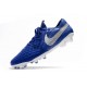 Chaussure Nouvelles Nike Tiempo Legend 8 Elite FG - Bleu Blanc