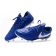 Chaussure Nouvelles Nike Tiempo Legend 8 Elite FG - Bleu Blanc