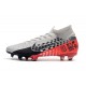 Nike Mercurial Superfly VII 360 FG NJR Chromé Noir Rouge Platine