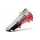 Nike Mercurial Superfly VII 360 FG NJR Chromé Noir Rouge Platine