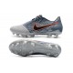 Chaussure de Foot Nike Phantom VNM Elite FG Gris Loup Noir Bleu