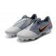 Chaussure de Foot Nike Phantom VNM Elite FG Gris Loup Noir Bleu