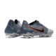 Chaussure de Foot Nike Phantom VNM Elite FG Gris Loup Noir Bleu