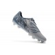 Chaussure de Foot Nike Phantom VNM Elite FG Gris Loup Noir Bleu