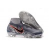 Nike Phantom Vision Elite DF FG Chaussure - Gris Argent Nero