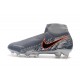 Nike Phantom Vision Elite DF FG Chaussure - Gris Argent Nero
